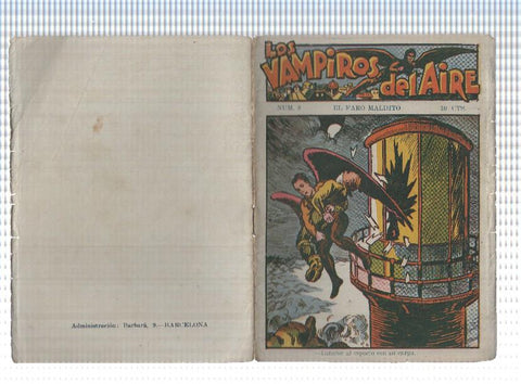 Ediciones Marco: Los vampiros del aire numero 08: el faro maldito