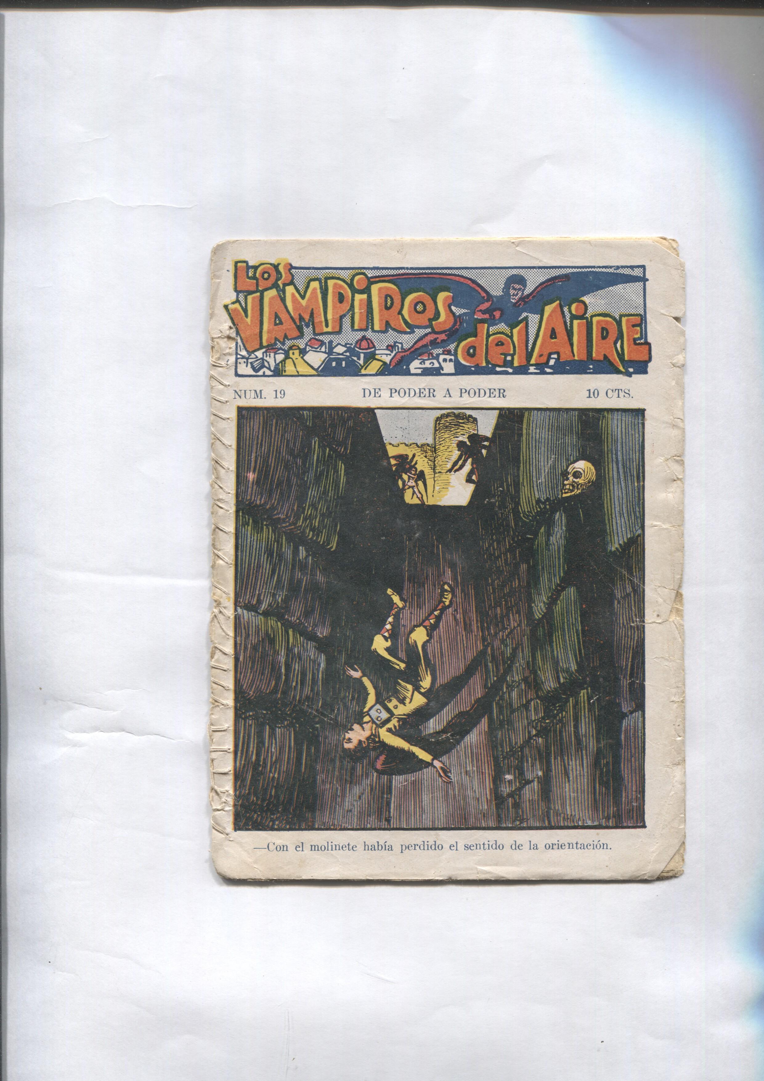 Ediciones Marco: Los vampiros del aire numero 19: De poder a poder