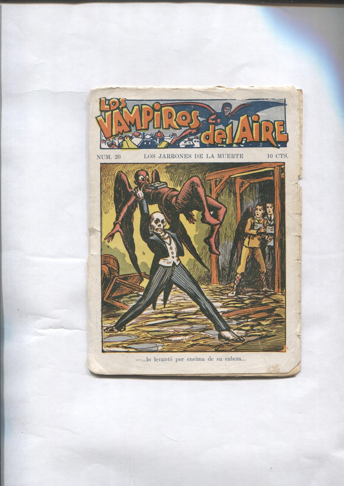 Ediciones Marco: Los vampiros del aire numero 20: Los jarrones de la muerte