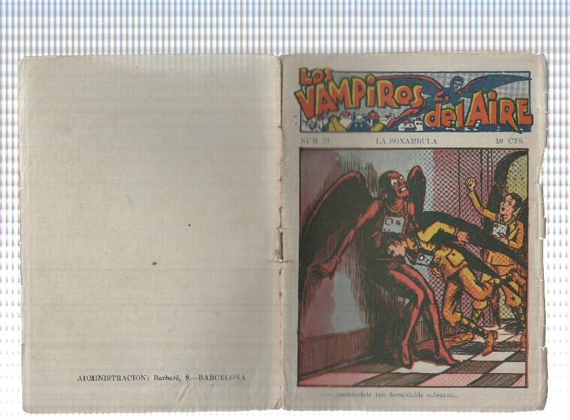 Ediciones Marco: Los vampiros del aire numero 21: La sonambula