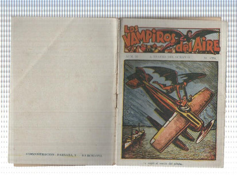 Ediciones Marco: Los vampiros del aire numero 33: A traves del oceano