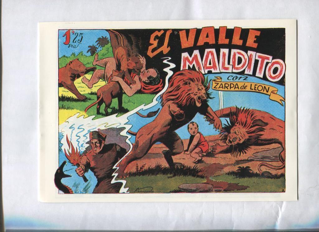 Zarpa de Leon facsimil numero 02: El valle maldito