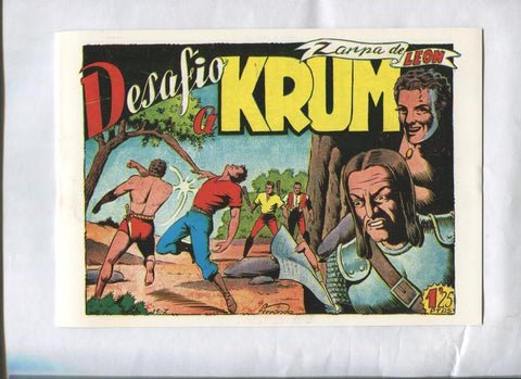 Zarpa de Leon facsimil numero 15: Desafio a Krum