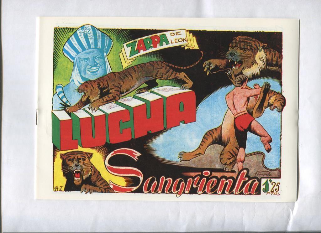 Zarpa de Leon facsimil numero 19: Lucha sangrienta