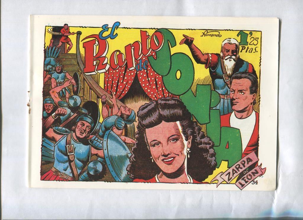 Zarpa de Leon facsimil numero 34: El rapto de Sonia