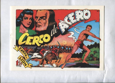 Zarpa de Leon facsimil numero 43: Cerco de acero