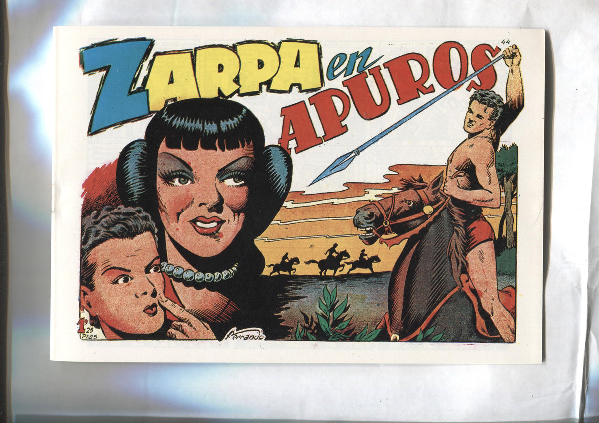 Zarpa de Leon facsimil numero 44: Zarpa en apuros