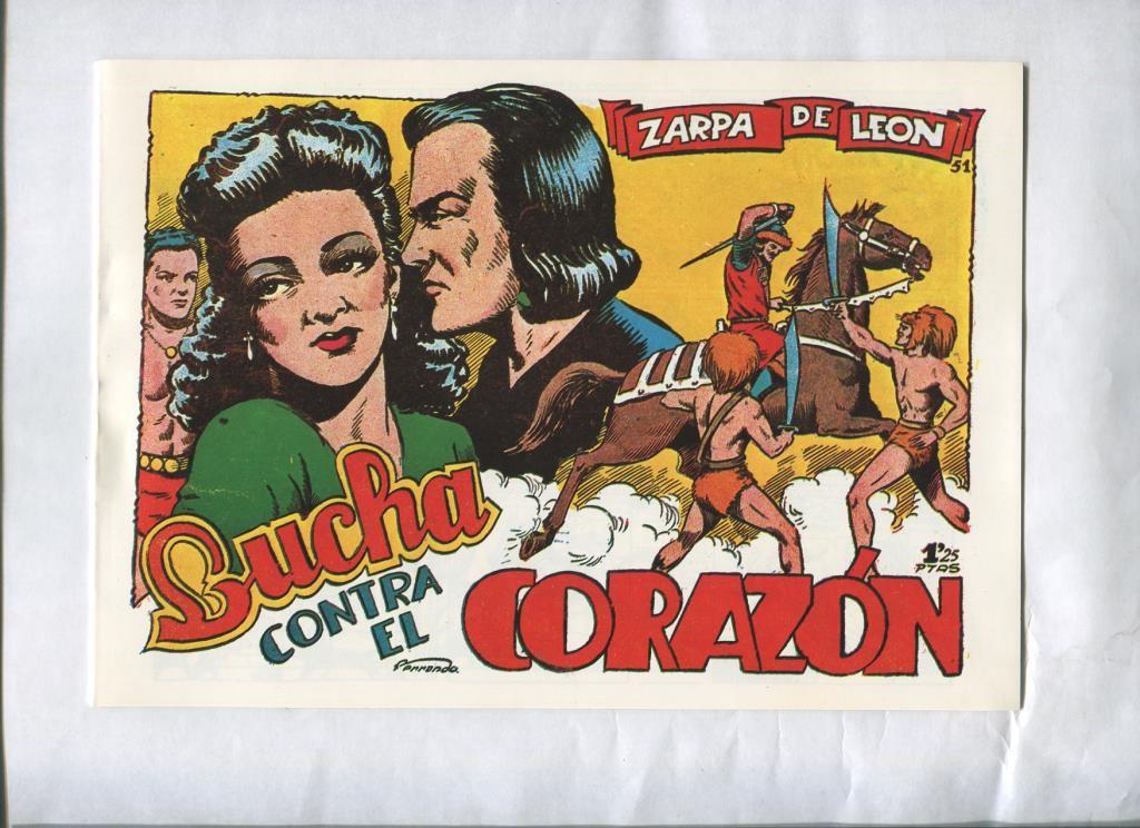 Zarpa de Leon facsimil numero 51: Lucha contra el corazon