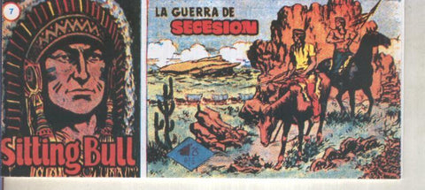 Sitting Bull facsimil numero 07: La guerra de secesion 