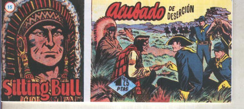 Sitting Bull facsimil numero 15: Acusado de desercion 