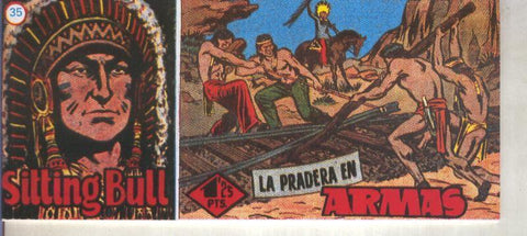 Sitting Bull facsimil numero 35: La pradera en armas