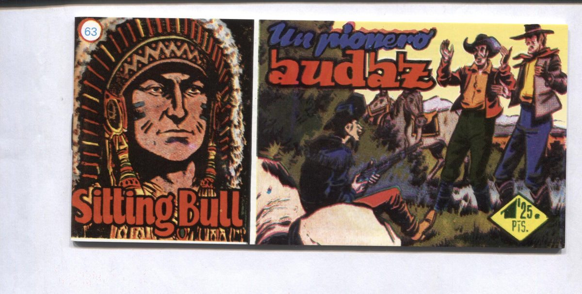 Sitting Bull facsimil numero 63: Un pionero audaz