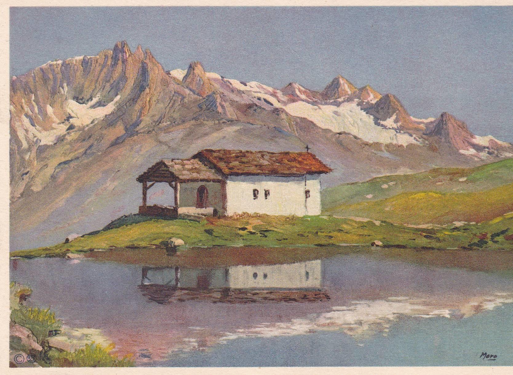POSTAL B8901: SUIZA: CAPILLA STA MARIA SCHWARZSEE