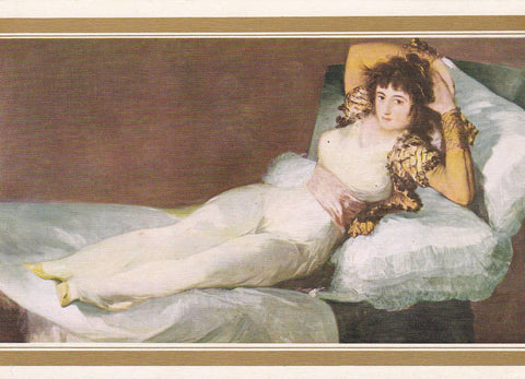 POSTAL B8902: GOYA: LA MAJA VESTIDA