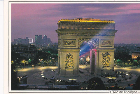 POSTAL B8930: PARIS: ARCO DE TRIUMFO