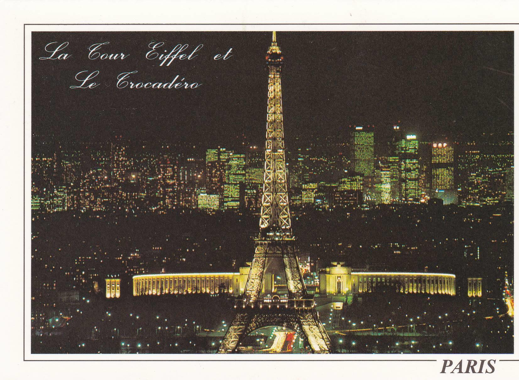 POSTAL B8939: PARIS: ARCO DE TRIUMFO