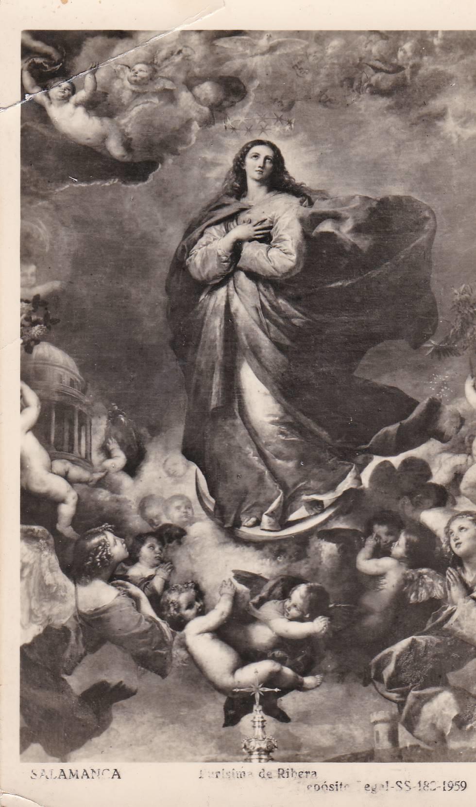 POSTAL B8943: SALAMANCA: PURISIMA DE RIBERA
