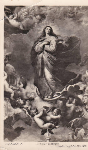 POSTAL B8943: SALAMANCA: PURISIMA DE RIBERA
