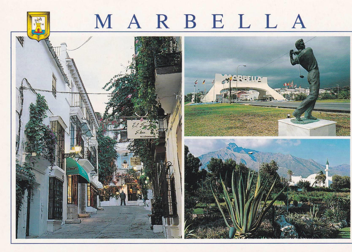 POSTAL B8950: MARBELLA: COSTA DEL SOL