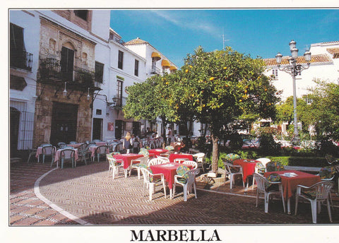 POSTAL B8958: MARBELLA: PLAZA DE LOS NARANJOS