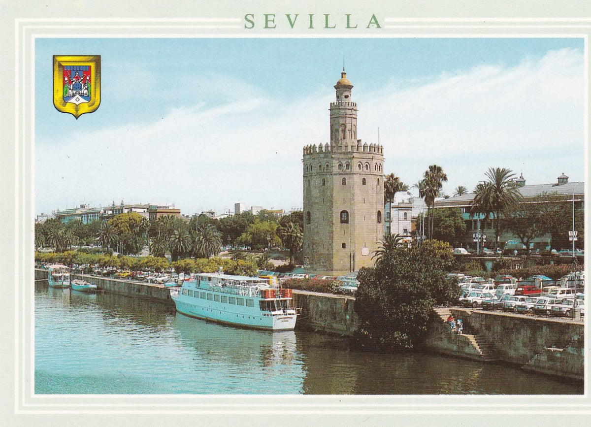 POSTAL B8963: SEVILLA: TORRE DEL ORO