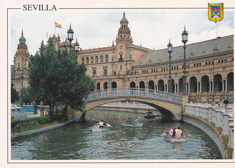 POSTAL B8964: SEVILLA: PLAZA DE ESPAÑA CANAL