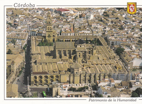 POSTAL B8967: CORDOBA: VISTA AEREA