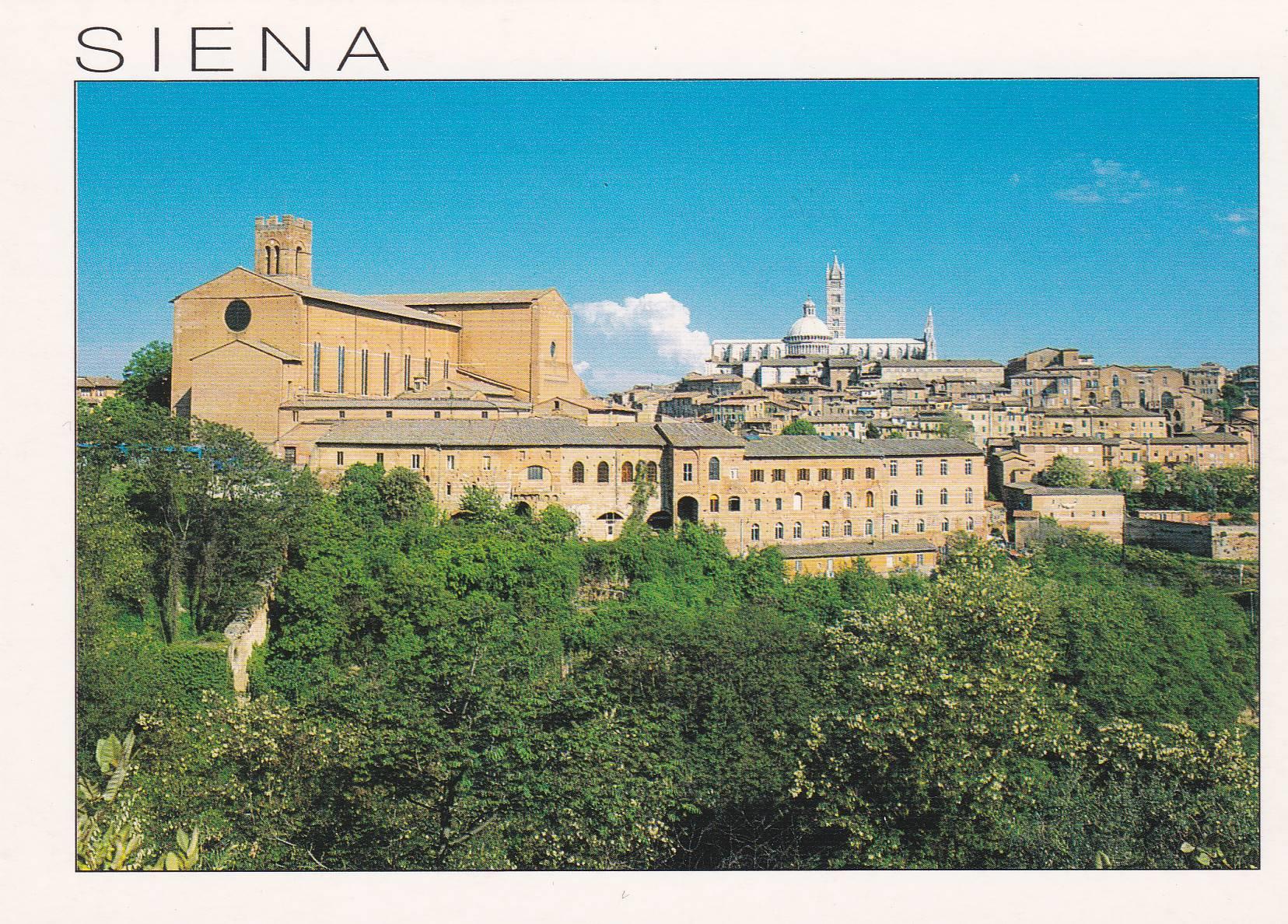 POSTAL B8969: SIENA: BASILICA DE SAN DOMENICO
