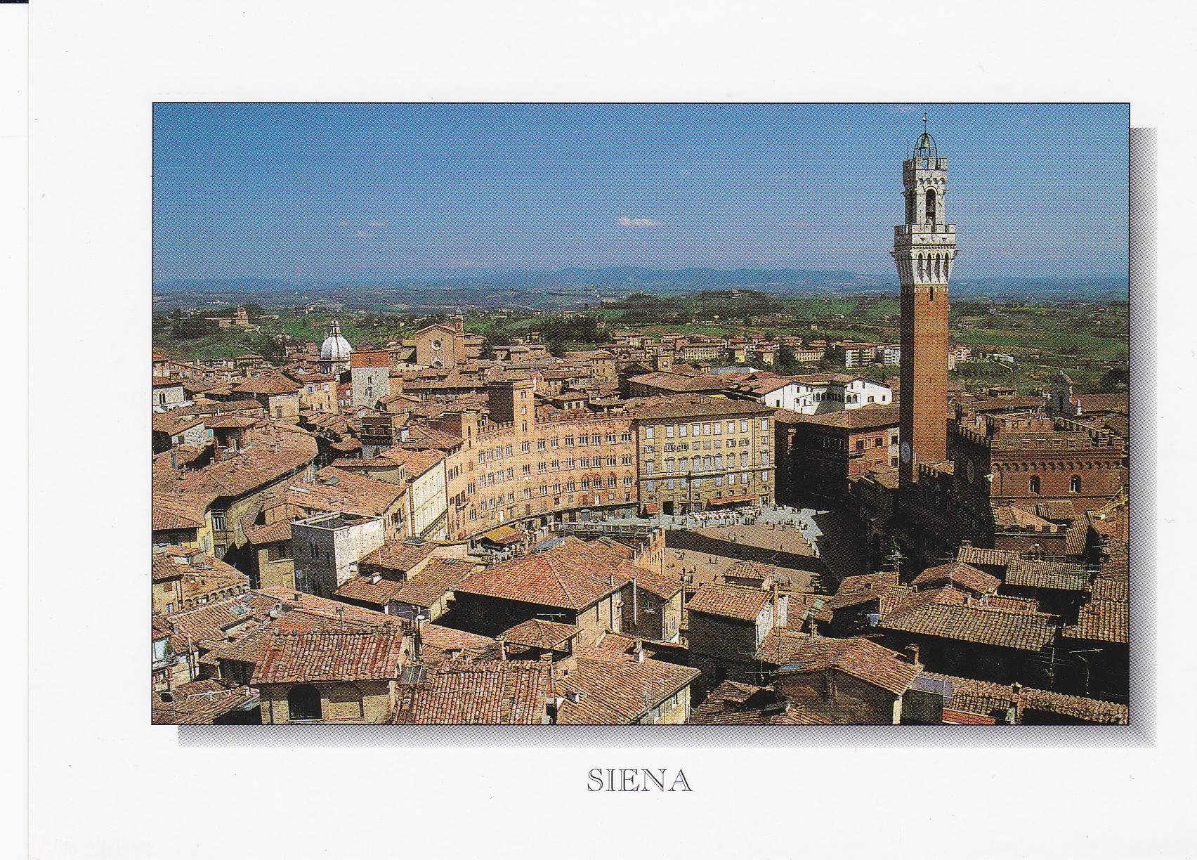 POSTAL B8970: SIENA: VISTA PANORAMICA