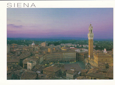 POSTAL B8972: SIENA: VISTA PANORAMICA