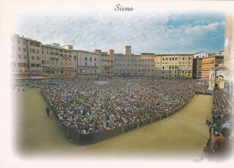 POSTAL B8977: SIENA: PATIO DEL 2 DE JULIO