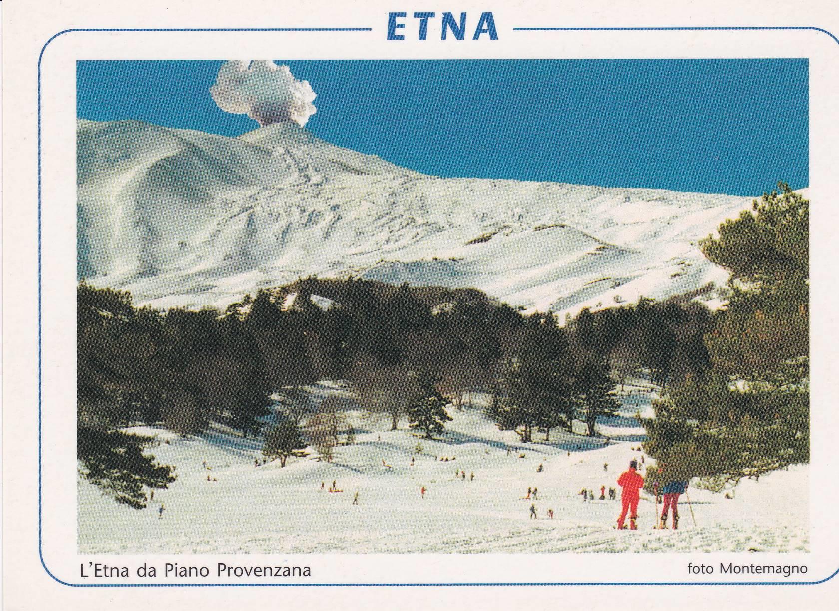 POSTAL B8980: ETNA: PIANO PROVENZANA