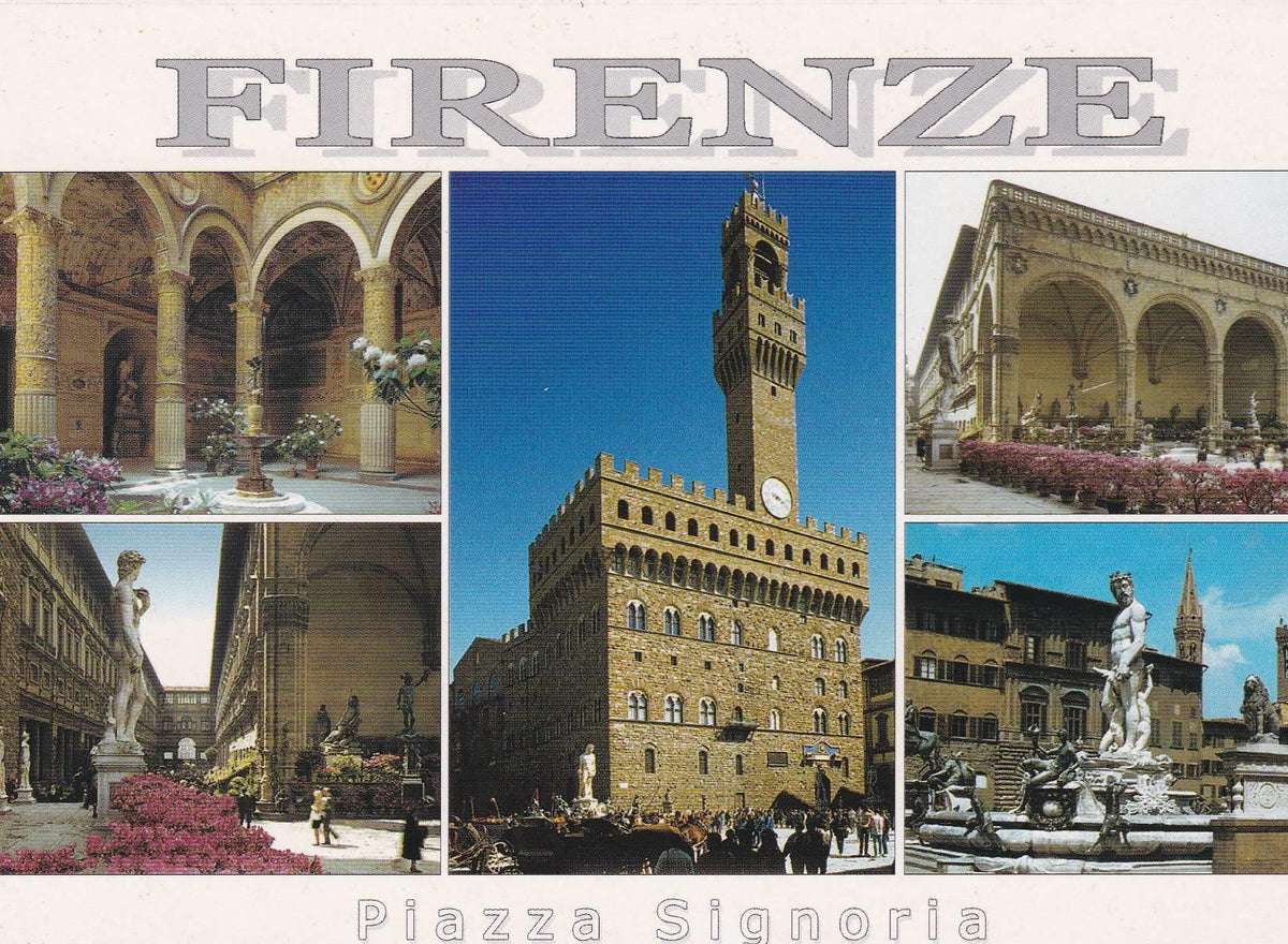 POSTAL B8983: FIRENZE: DIVERSOS ASPECTOS