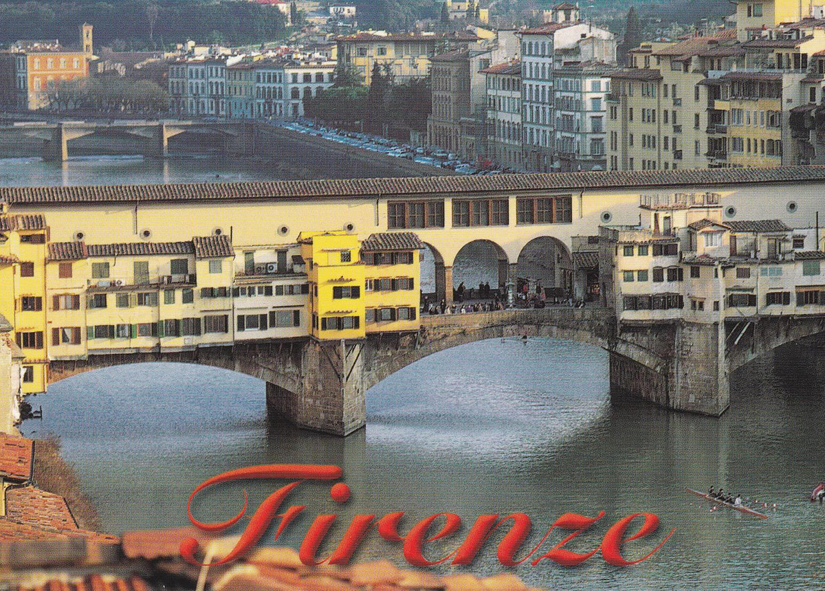 POSTAL B8984: FIRENZE: PONTE VECCHIO
