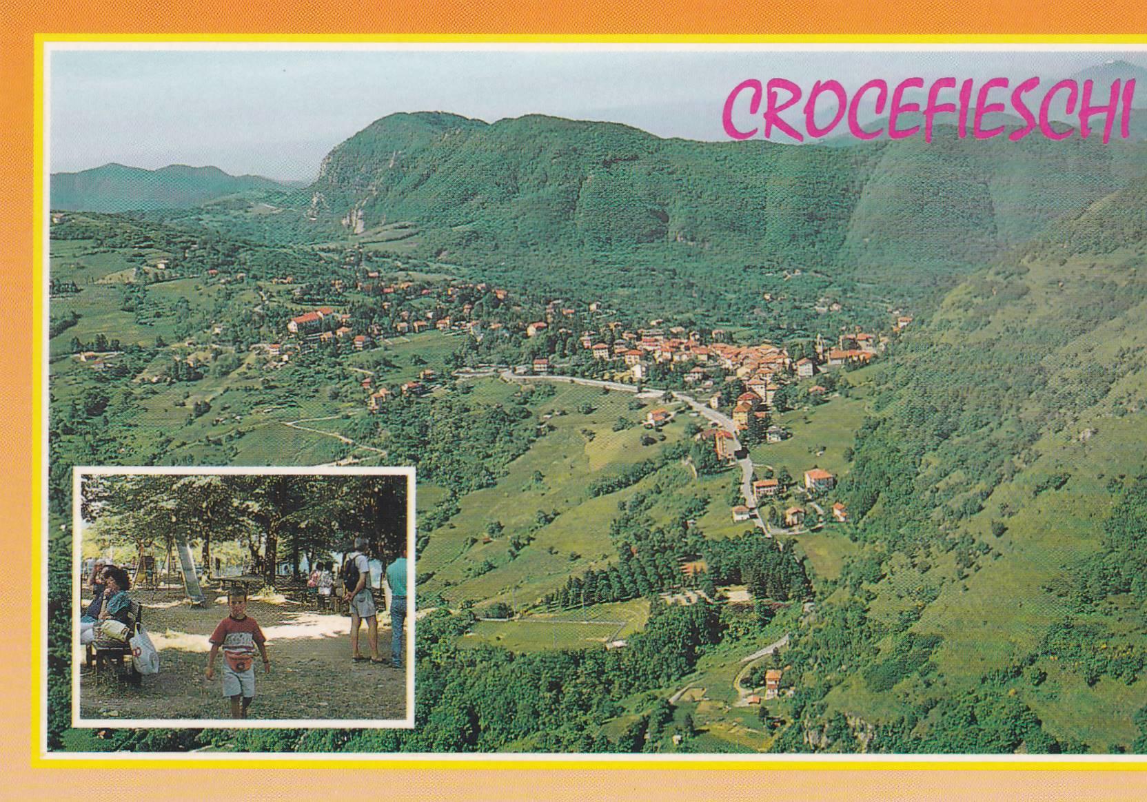 POSTAL B8987: GENOVA: CROCEFIESCHI