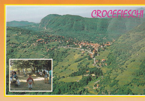 POSTAL B8987: GENOVA: CROCEFIESCHI