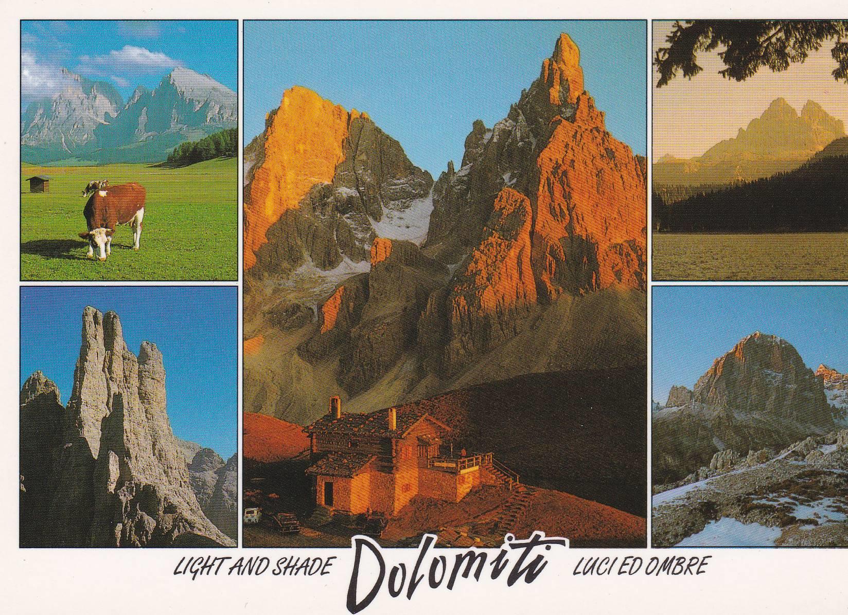 POSTAL B8990: DOLOMITI: DIVERSOS ASPECTOS