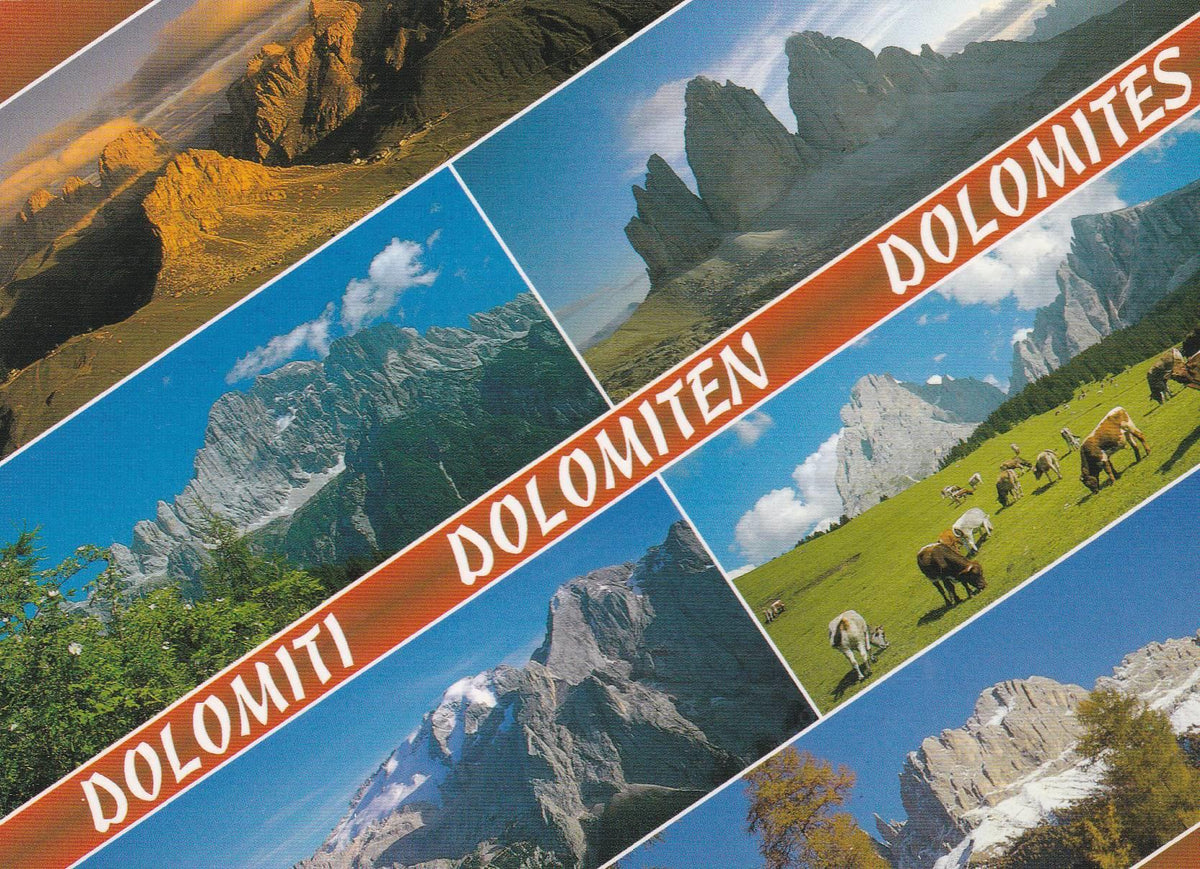 POSTAL B8991: DOLOMITI: PASEO PORDOI