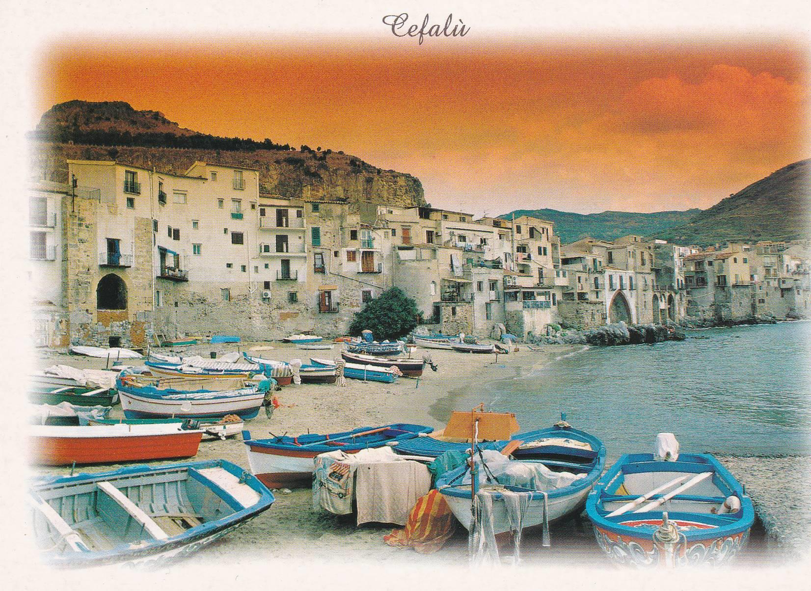 POSTAL B8994: CEFALU: LA MARINA