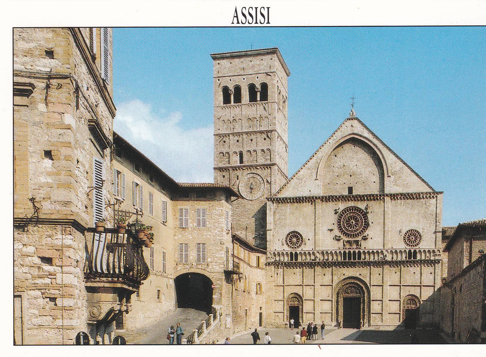 POSTAL B9010: ASSISI: CATEDRAL ST RUFINO