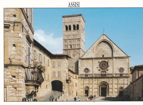POSTAL B9010: ASSISI: CATEDRAL ST RUFINO