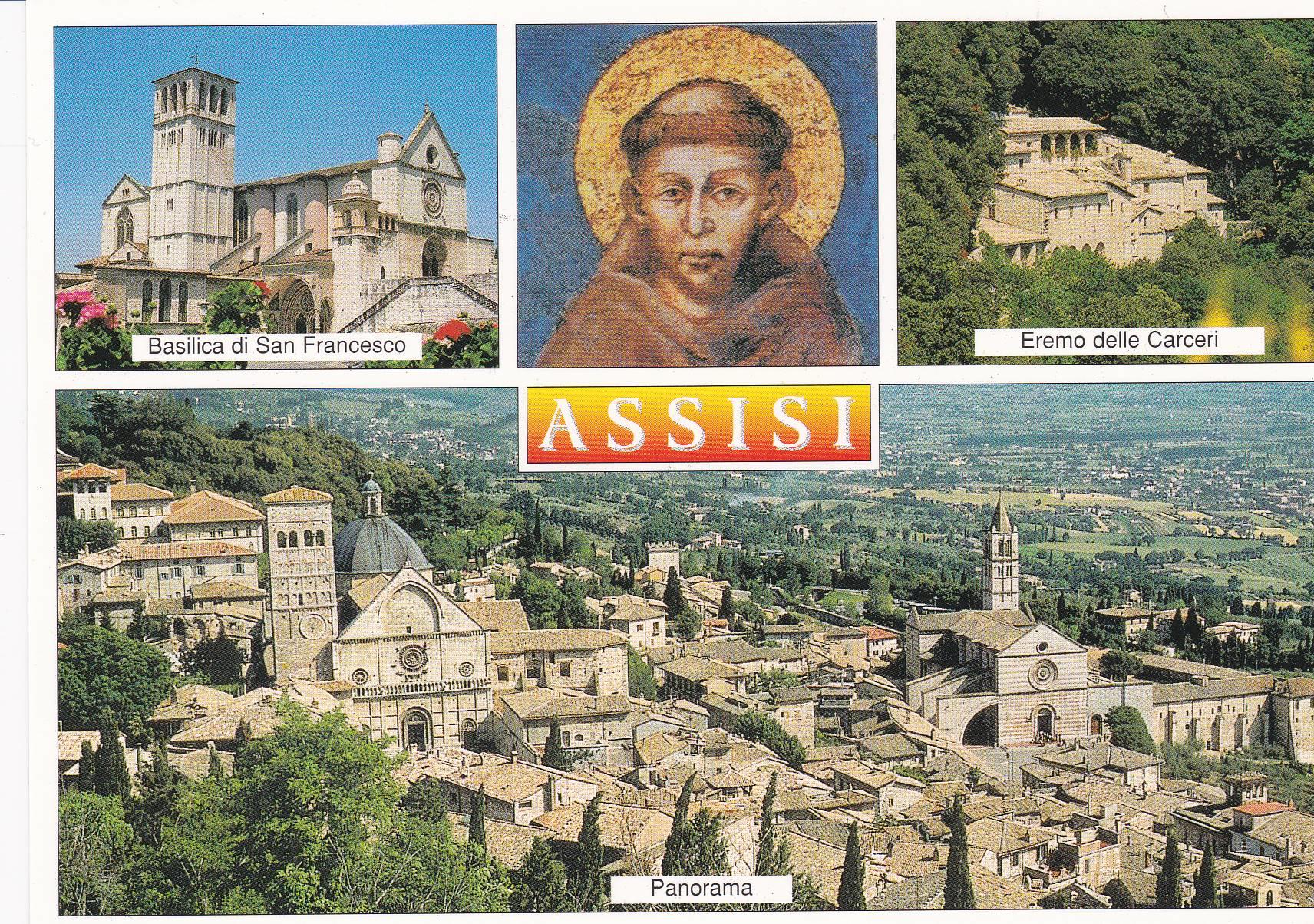 POSTAL B9011: ASSISI: DIVERSOS ASPECTOS