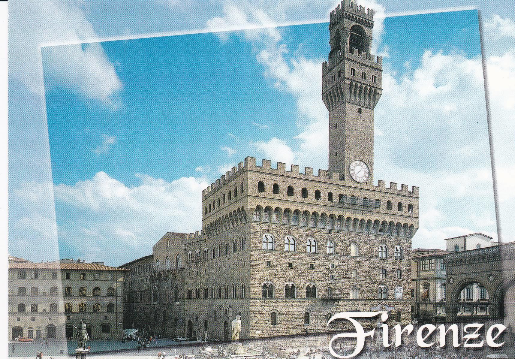 POSTAL B9019: FIRENZE: PALACIO VECCHIO