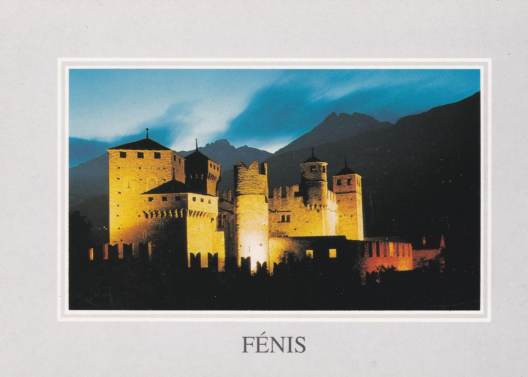 POSTAL B9020: FENIS: CASTILLO DE LA CIUDAD