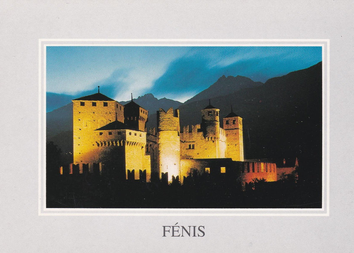 POSTAL B9020: FENIS: CASTILLO DE LA CIUDAD