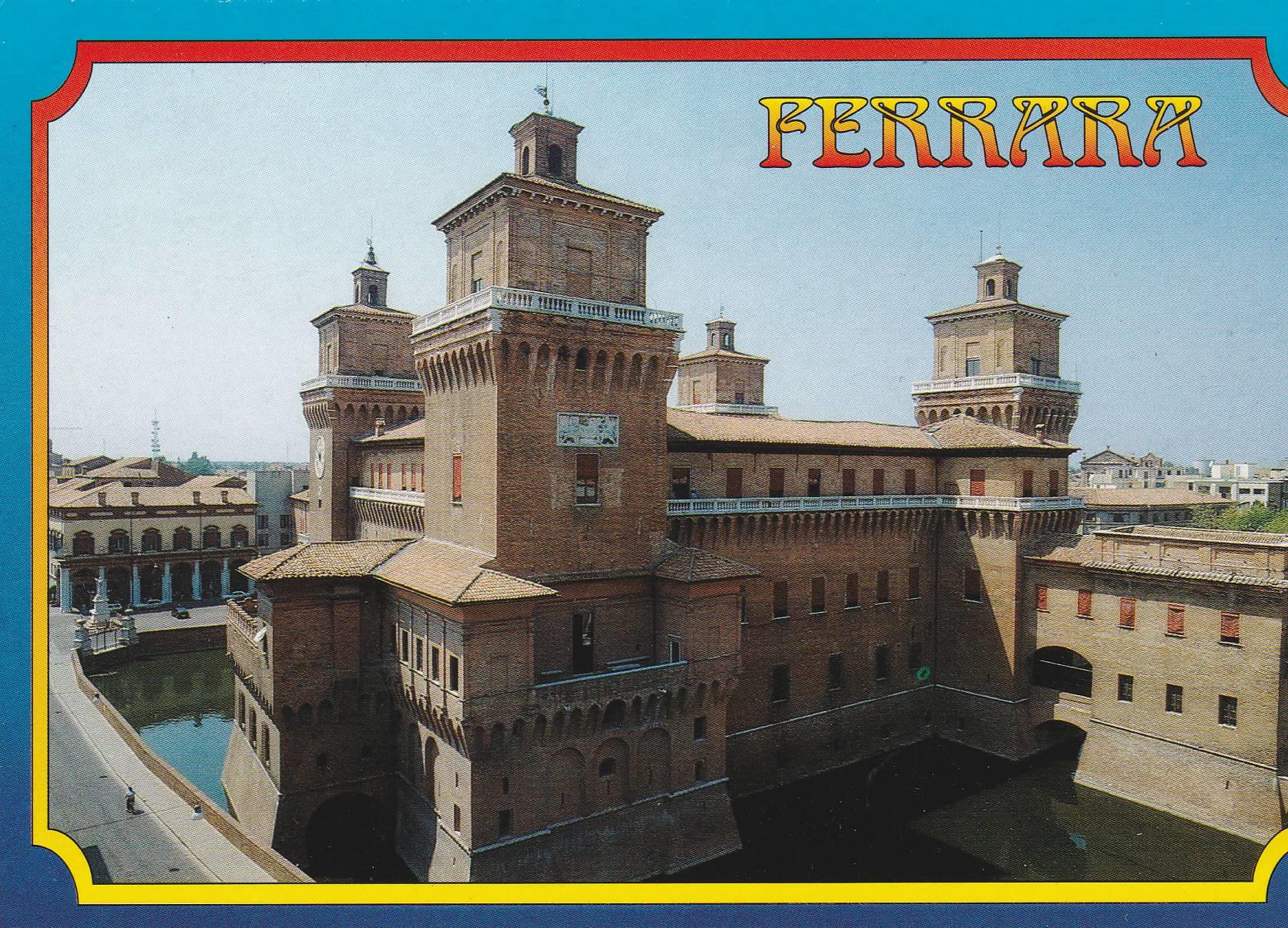 POSTAL B9022: FERRARA: CASTILLO DEL ESTE