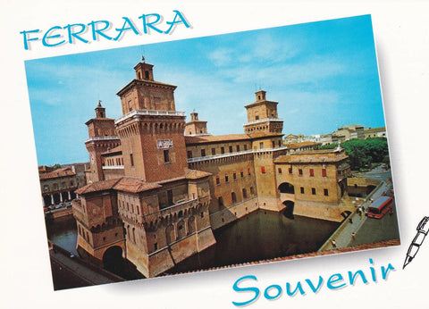 POSTAL B9024: FERRARA: CASTILLO DEL ESTE