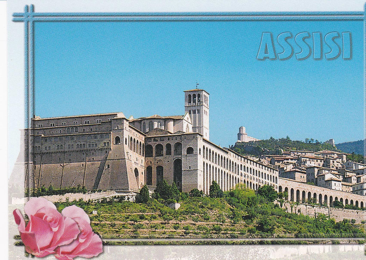 POSTAL B9027: ASSISI: BASILICA ST FRANCESCO