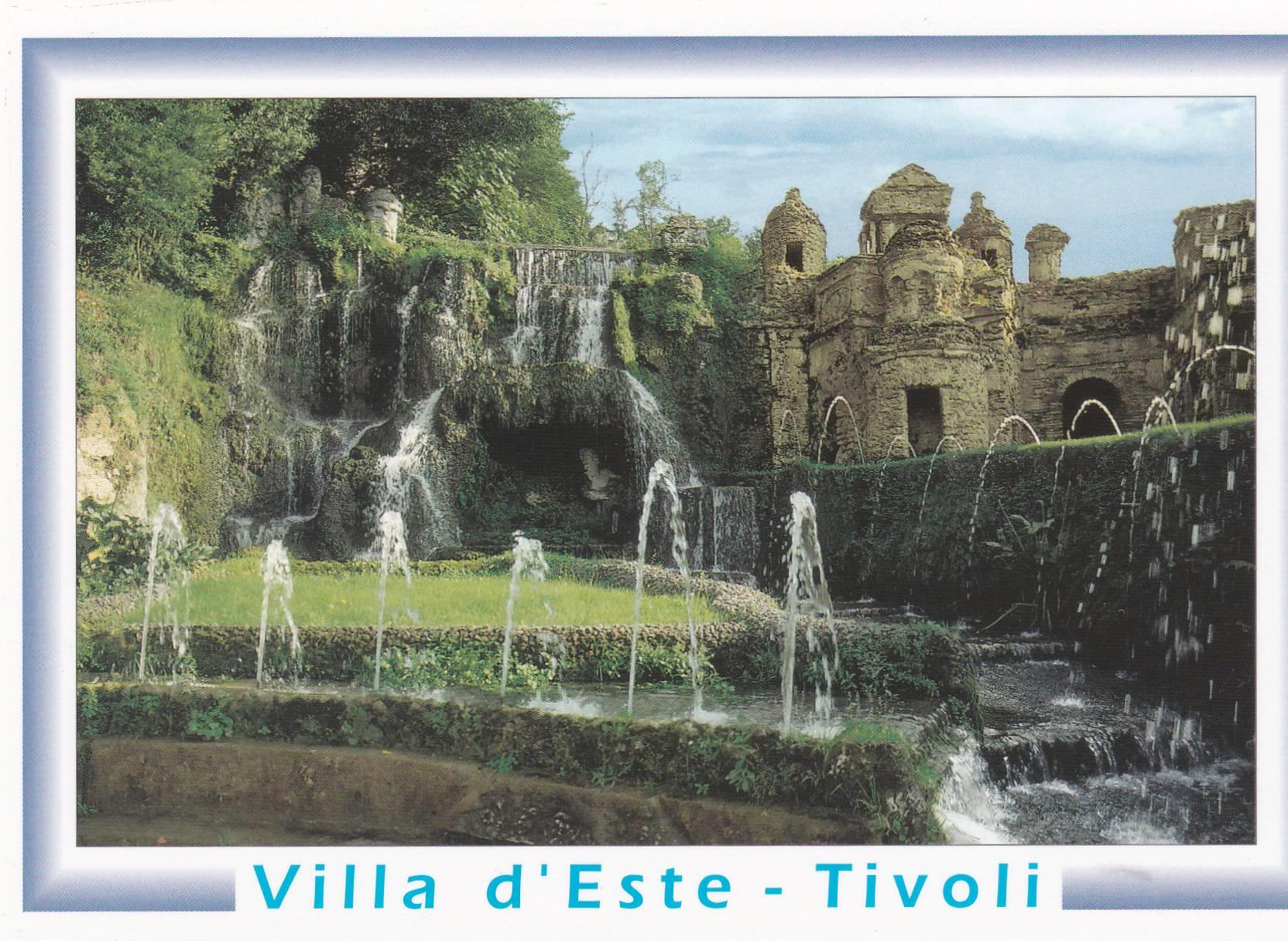 POSTAL B9034: TIVOLI: VILLA D ESTE