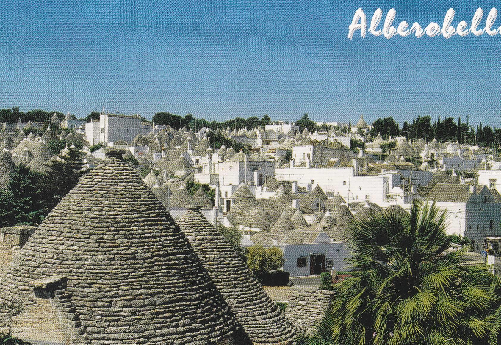 POSTAL B9042: ALBEROBELLO: VISTA PANORAMICA
